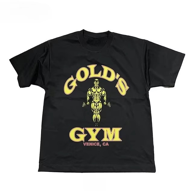 골드스 짐 머슬 조 빈티지 스포츠 브랜드 그래픽 티셔츠 - Streetwear Brand Tees 리뷰 및 가격